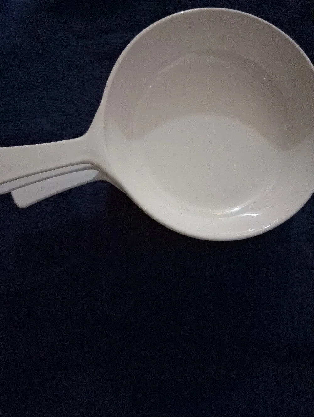 White Ceramic Soup Bowls with Fruit Pattern - Set of 3 Corningwear
